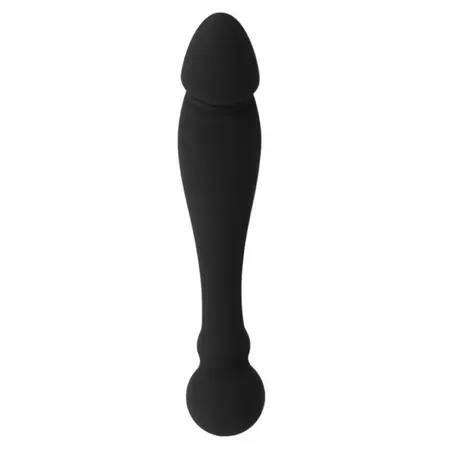 Black&Silver Karl stimulator G tačke od silikona dužine 18 cm u crnoj boji