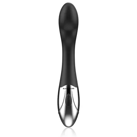 Black&Silver Kilian vibrator sa USB punjenjem od super mekog silikona 20cm
