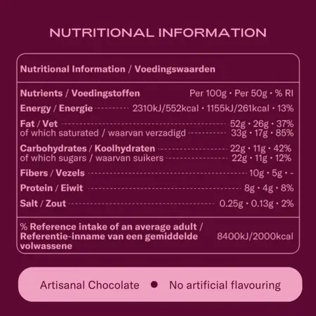 The Oh Collective Date Night Dark Chocolates with Maca & Ginseng 75g