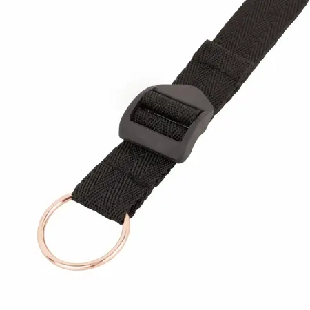 Rosy Gold crni set za vezivanje ispod dušeka sa podesivim sistemom za maksimalnu udobnost