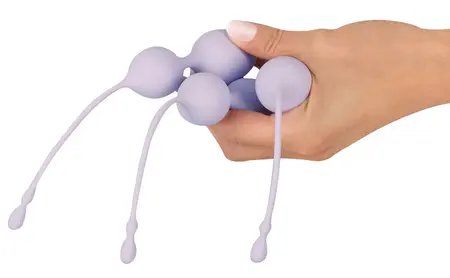 beau coeur Elorin set za vežbanje, trodelni set silikonskih Kegelovih kuglica