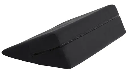 Liberator Wedge crni ergonomski jastuk za pozicioniranje 61x35.5x18 cm