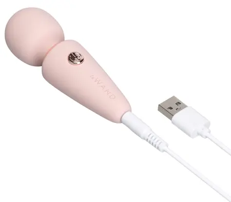 Le Wand Mini Microwand Rose Go kompaktni punjivi masažer