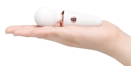 le Wand Mini Microwand White kompaktni punjivi masažer 10cm