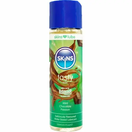 Skins Tasty Intimni Gel na Bazi Vode Nana i Čokolada 130ml Veganska Formula