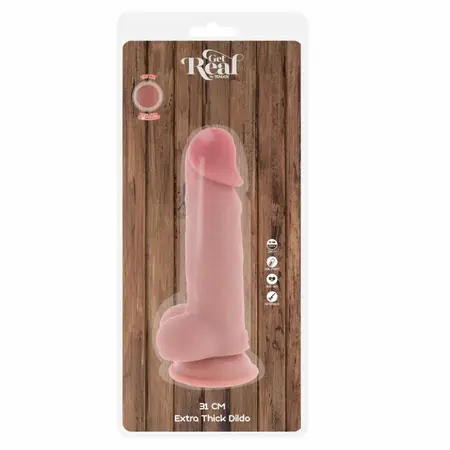 TOYJOY Get Real Deluxe Anatomic Model Extra Thick 31 cm sa Skin Touch završnicom