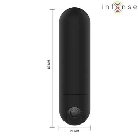 INTENSE Karen Mini Black kompaktni višenamenski masažer sa USB punjenjem