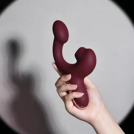 Magic Motion Magic Ponder Dual-Action Intimate Device Red USB Rechargeable