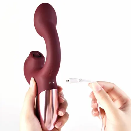 Magic Motion Magic Ponder Dual-Action Intimate Device Red USB Rechargeable