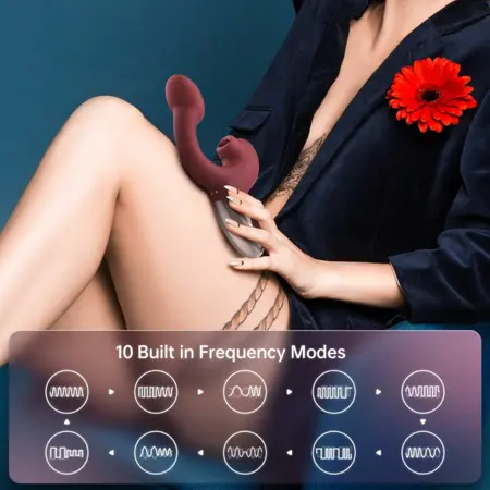 Magic Motion Magic Ponder Dual-Action Intimate Device Red USB Rechargeable