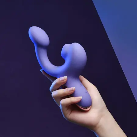Magic Motion Magic Ponder Intimate Wellness Device Purple Dual Motor