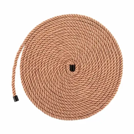 Rosy Gold set konopaca elegantni luksuzni bondage konopci 8m mekana vlakna zlatna boja