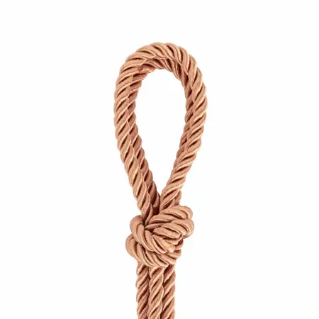 Rosy Gold set konopaca elegantni luksuzni bondage konopci 8m mekana vlakna zlatna boja