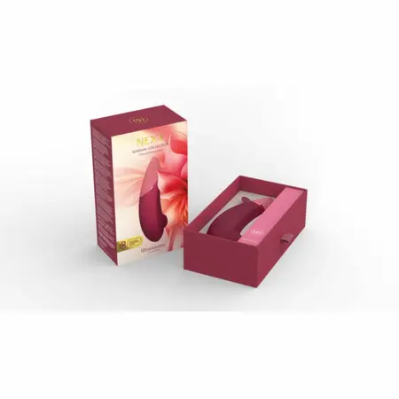 Womanizer Next Bordeaux intimni stimulator na bazi vazdušnih talasa sa Smart Silence tehnologijom