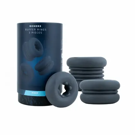 Boners Buffer Rings Set 3pcs Blue - Adjustable Comfort System