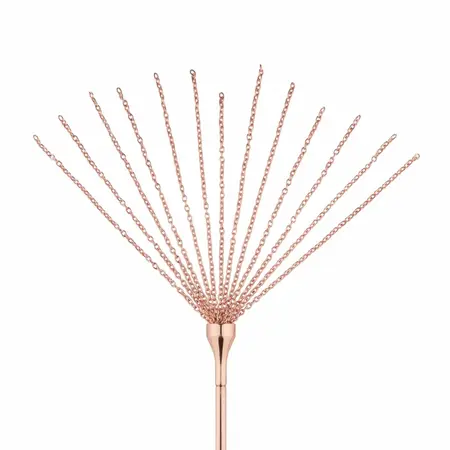 Rosy Gold Feather Tickler & Whip luksuzni 2 u 1 dodatak u boji ružičastog zlata