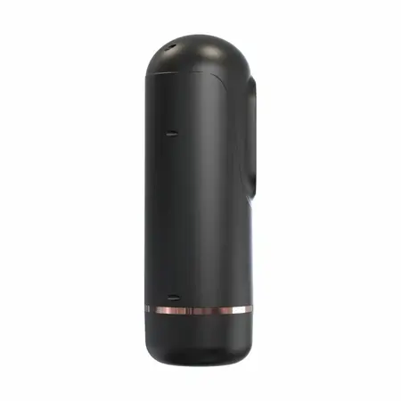 Teazers Telescopic Intimate Machine Black - Multi-Function Heating System
