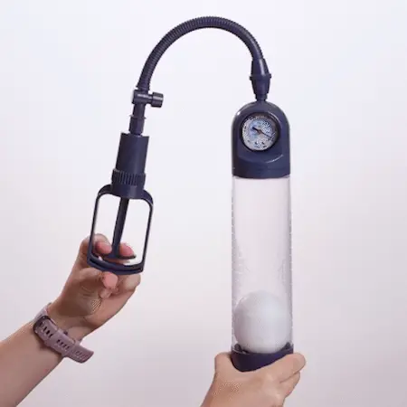 Boners vakuum pumpa sa 3 silikonska adaptera providna 8719934035010