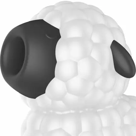 Satisfyer Dreamy Sheep intimni stimulator sa talasima pritiska i vibracijom, silikon, beli