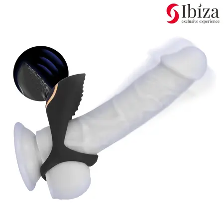 Ibiza Multi-Sensorial Intimate Ring - 10 Modes, Waterproof, Silicone