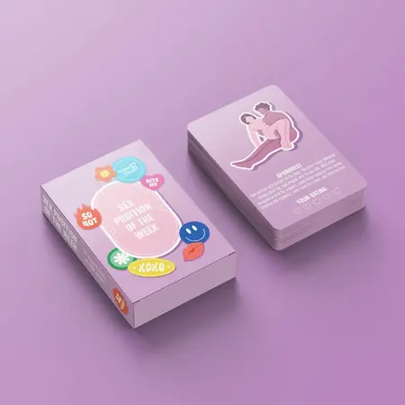 Tease & Please kartaška igra, Nedeljna inspiracija za intimnost, 52 karte
