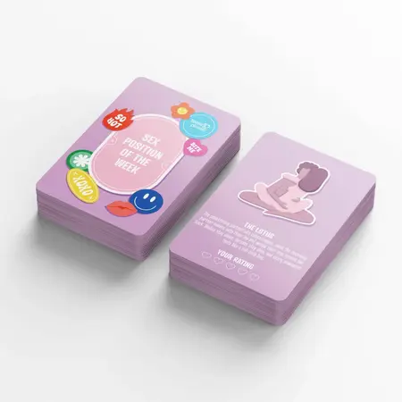 Tease & Please kartaška igra, Nedeljna inspiracija za intimnost, 52 karte