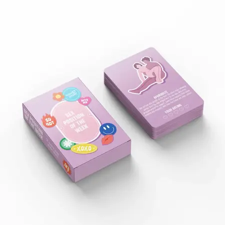 Tease & Please kartaška igra, Nedeljna inspiracija za intimnost, 52 karte
