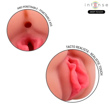 Intense Riley Double Entry Deep Touch - Dual-Channel Anatomical Model, TPE