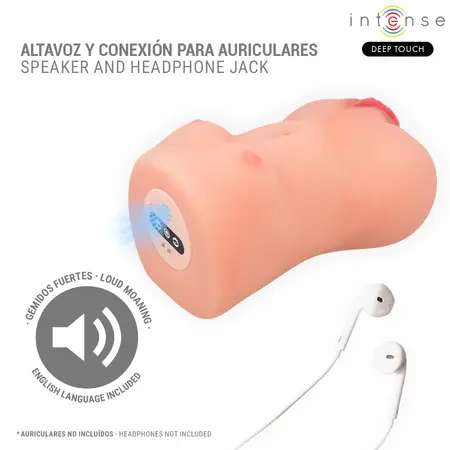 Intense Catherine Deep Touch vibrator i vakuumski stimulator sa glasovnom funkcijom, vodootporan