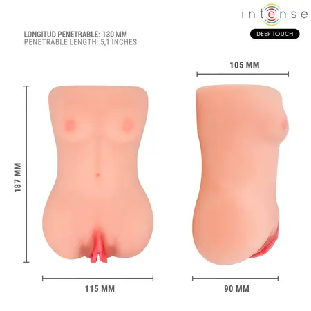 Intense Catherine Deep Touch vibrator i vakuumski stimulator sa glasovnom funkcijom, vodootporan