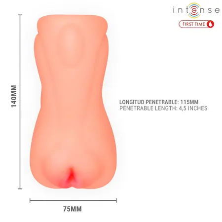 Intense Sophie anatomski intimni aparat od TPE materijala, vodootporan i ergonomski dizajniran