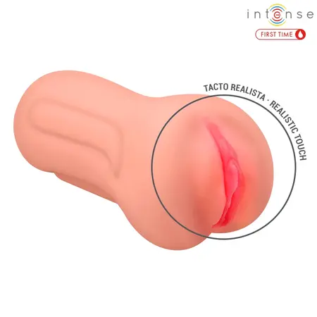 Intense Erika anatomski intimni stimulator od TPE materijala, vodootporan, sa reljefnom unutrašnjošću