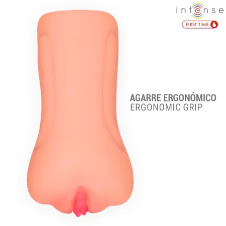 Intense Erika anatomski intimni stimulator od TPE materijala, vodootporan, sa reljefnom unutrašnjošću