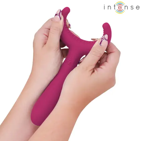 Intense Rowan fleksibilni inkluzivni masažer za parove USB vodootporni silikon