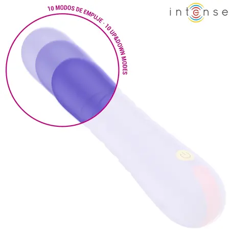 INTENSE Stella aparat sa vertikalnim potiskom, 10 modova, USB, vodootporan, roze