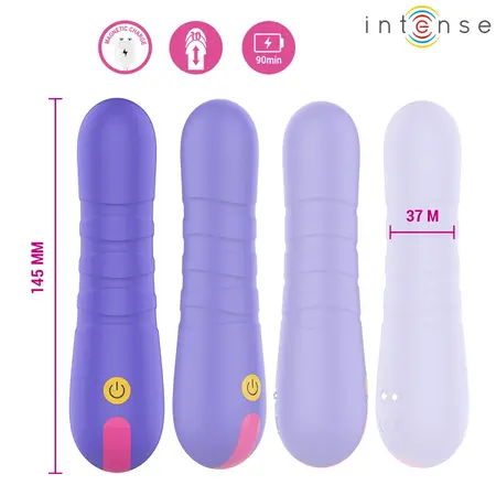 INTENSE Stella aparat sa vertikalnim potiskom, 10 modova, USB, vodootporan, roze