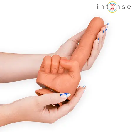 Intense Hubert fleksibilni anatomski stimulator G-tačke 14.2cm silikon