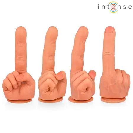 Intense Hubert fleksibilni anatomski stimulator G-tačke 14.2cm silikon