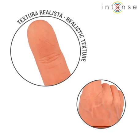 Intense Hubert fleksibilni anatomski stimulator G-tačke 14.2cm silikon