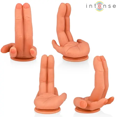 Intense Leela fleksibilni silikonski stimulator G tačke u obliku ruke, 12.6 cm