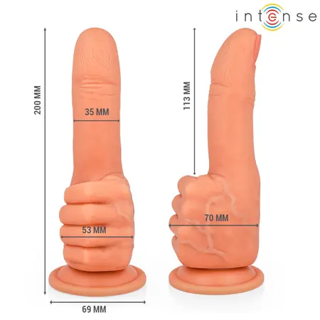 Intense Bender fleksibilni anatomski stimulator G tačke od medicinskog silikona, 11.3 cm