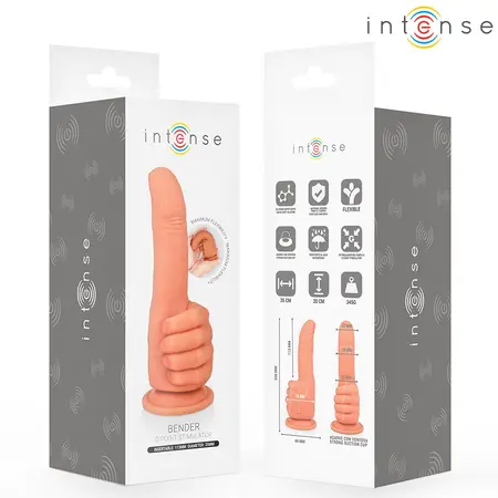 Intense Bender fleksibilni anatomski stimulator G tačke od medicinskog silikona, 11.3 cm
