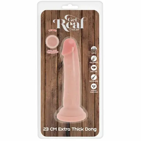 ToyJoy Get Real Deluxe Intimate Machine TPE dvostruke gustine 23cm