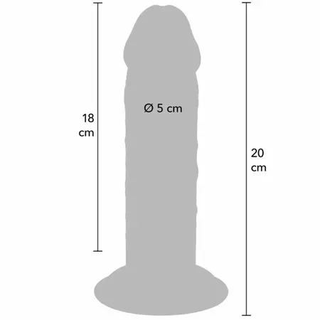 ToyJoy Get Real Deluxe Double-Density Intimate Model 20cm TPE Thick
