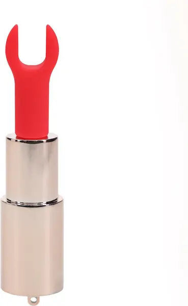 DIAMOND Lipstick intimni masažer sa 4 nastavka i prelivajućim kućištem