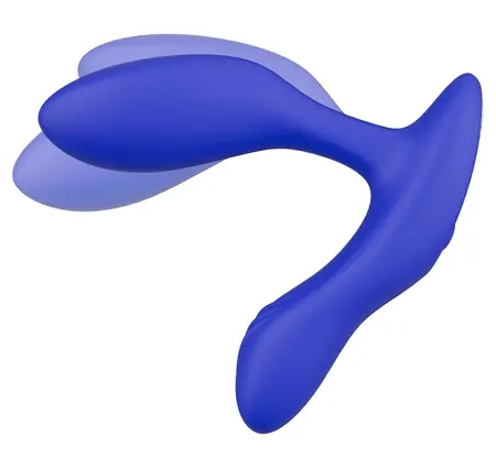 We-Vibe Vector+ Royal Blue, fleksibilni intimni stimulator sa 10 modova rada