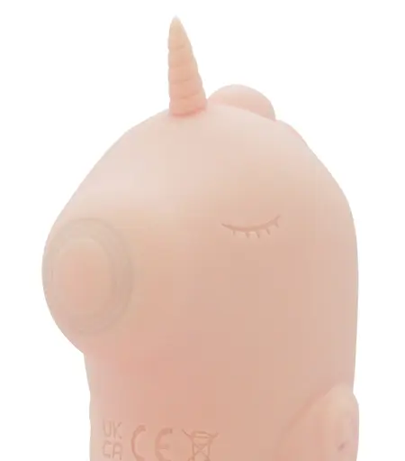Unihorn C-Horse Coral Throb dvostruki vibrirajući intimni stimulator silikonski roze