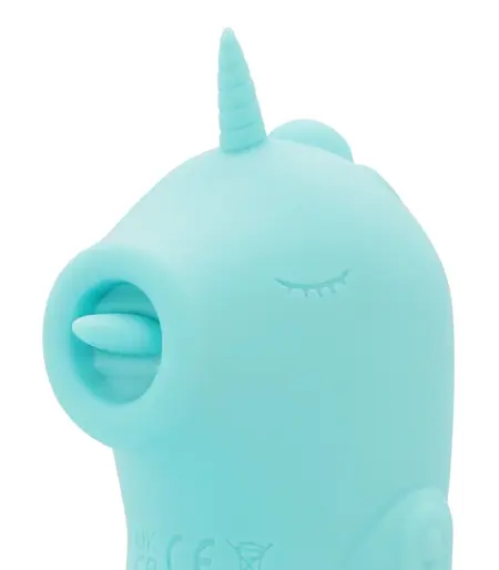 Unihorn C Horse Ocean Peak intimni stimulator sa dva motora, plavi silikon
