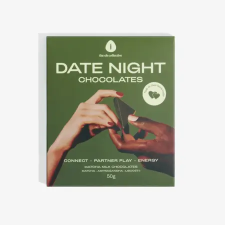 The Oh Collective Date Night čokolada sa mačom: Botaničko čokoladno iskustvo