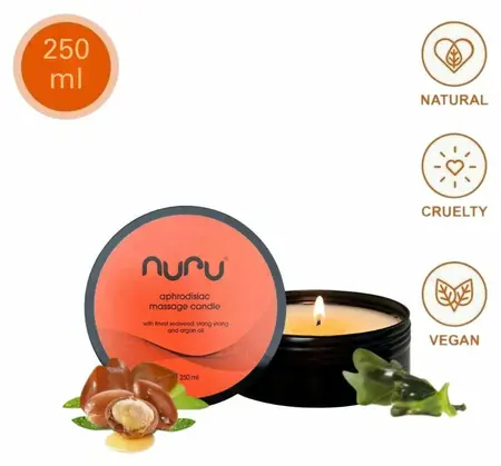 Nuru masažna sveća 200ml Morske alge i Ilang-Ilang Aromatična spa formula